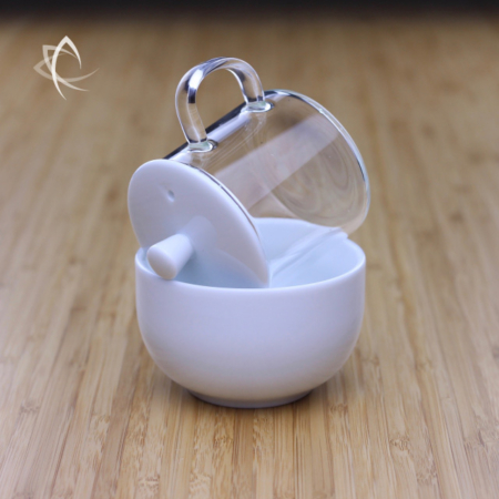 Glass Porcelain Tea Taster Set Featured View