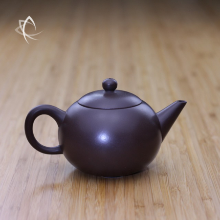 Larger Yuan Zhu Purple Clay Teapot Featured View