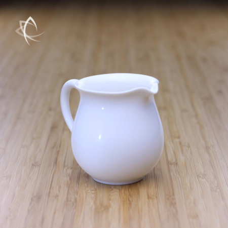 Smaller Classic Tea Pitcher Angled View