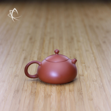 Stubby Xi Shi Red Clay Teapot Featured View