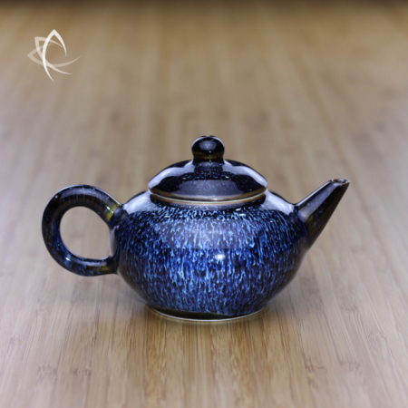 Blue Hare's Fur Classic Shui Ping Teapot Featured View