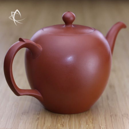 Large Mei Ren Jian Red Clay Teapot Other View
