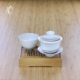 Low Profile Office Desk Bamboo Tea Tray Featured View