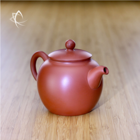 Bao Zhun Red Clay Teapot Angled View