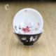 Hand-Painted Fish Pond Tea Cup with Red Carp Featured View