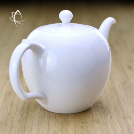 Large Mei Ren Jian Ivory Porcelain Teapot Featured View