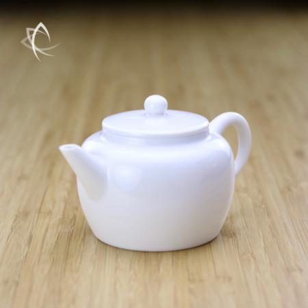 Ping Gai Lian Zi Porcelain Teapot Other Angle View