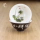 Hand-Painted Pond Flowers Tea Cup No. 2 Featured View