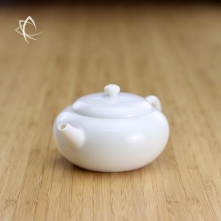 New Elegant Porcelain Teapot Other Angle View