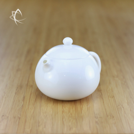 New Xishi Porcelain Teapot Other Angle View