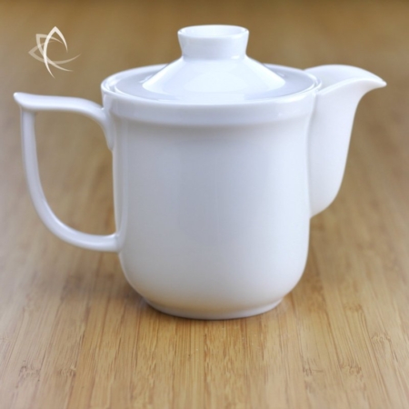 Turret Teapot in Ivory Porcelain Featured View